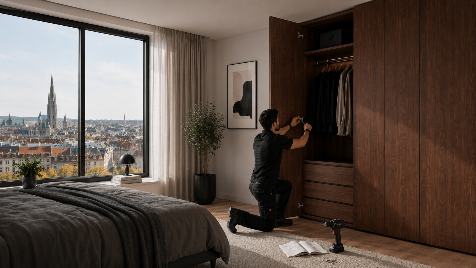 Professionelle Möbelmontage durch Logimont
